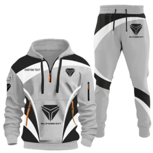 Slingshot Half Zip Hoodie x Long Pants Set All-over Print, Custom Name HIDI140325Y26QZ3HSLS