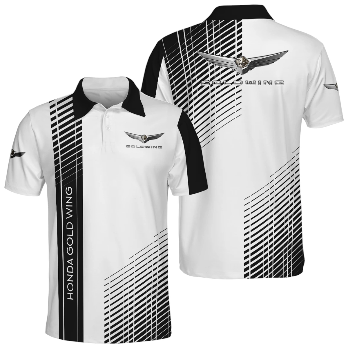 Honda Gold Wing Polo All Over Prints Gift For Fan Honda Gold Wing Polo All Over Prints Gift For Fan